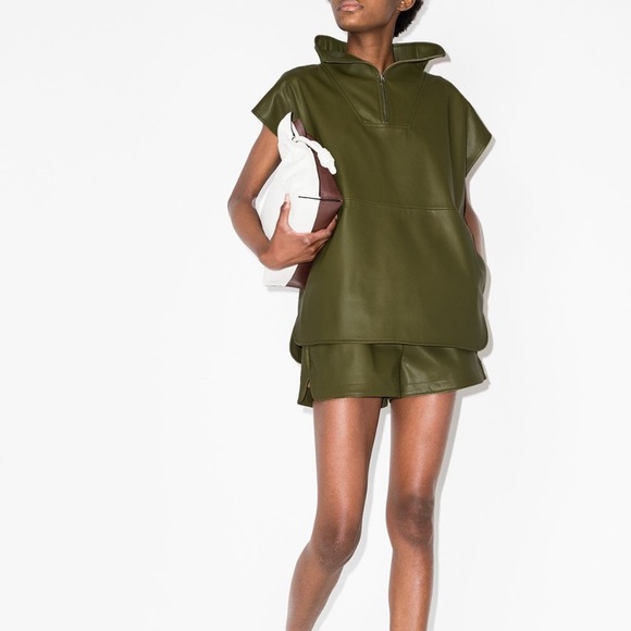 The Frankie Shop Tops - The Frankie Shop Half-zip Sleeveless top NWT